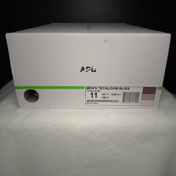 APL TechLoom Bliss – Moonscape/Raindrop/Sea Salt | Men’s 11 | Slip-On Trainer - Picture 14 of 15